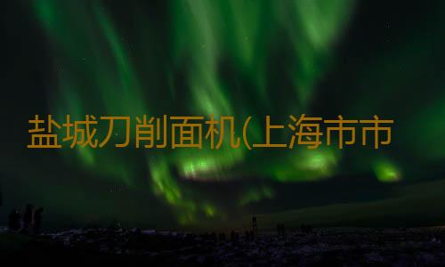 盐城刀削面机(上海市市场监督管理局抽检粮食加工品168批次 全部合格)